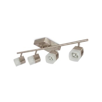 Seasons 36-5/8 In. Led Metro Track Light Fixture, 3000k Satin Nickel