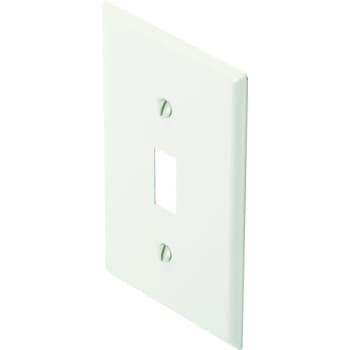 Titan3 1-Gang Standard Metal Toggle Wall Plate (25-Pack) (White)