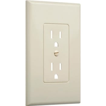 Image for TAYMAC MASQUE Toggle to Decorator Adapter Wall Plate, Ivory, Package Of 5 from HD Supply