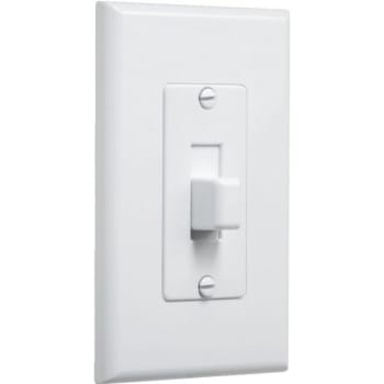 TAYMAC MASQUE 1-Gang PVC Decorator Wall Plate Toggle Cover (5-Pack) (White)