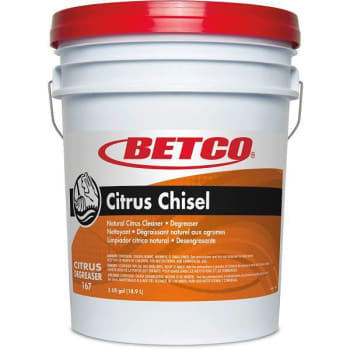 Betco 5 Gal. Citrus Chisel Cleaner/degreaser