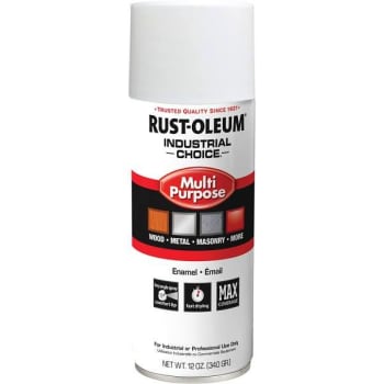 Rust-Oleum 12 Oz Industrial Choice Gloss White Spray Paint