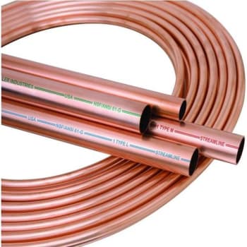 Image for Streamline 1/2 In. X 60 Ft. Type-K Soft Copper Tubing from HD Supply