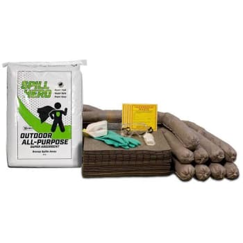 Image for Xsorb Outdoor All-Purpose 30 Gallon Lab Pack Spill Kit from HD Supply