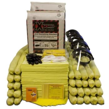 Image for XSORB Acid Neutralizing 95 gal Spill Response Kit from HD Supply