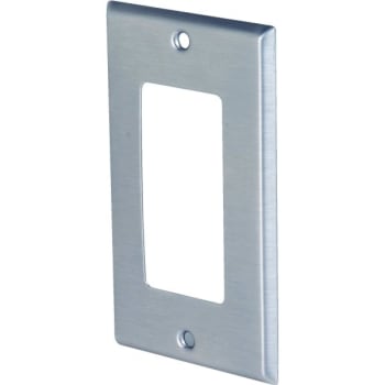 Image for Titan3 1-Gang Standard Stainless Steel Decorator Wall Plate from HD Supply