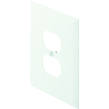 Image for Titan3 1-Gang Metal Jumbo Duplex Wall Plate (20-Pack) (White) from HD Supply