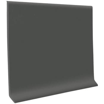 Image for Roppe 700 Series 4 In. X 1/8 In. X 120 Ft. Thermoplastic Rubber Wall Cove Base Coil (Dark Gray) (30-Pack) from HD Supply
