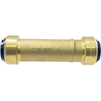 Image for Tectite 1/2 In. Brass Push-To-Connect Slip Repair Coupling from HD Supply