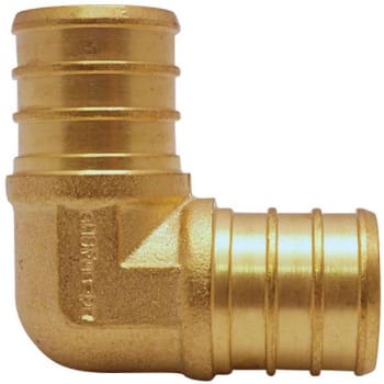 Image for Apollo 3/4 Ft. Brass PEX-B Barb 90-Degree Elbow from HD Supply
