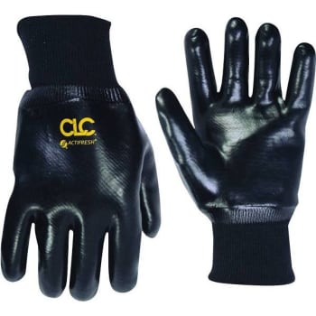 Image for Custom Leathercraft Large Pvc Dip Knit Wrist Gloves from HD Supply