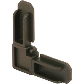 Image for 7/16 In. x 3/4 In. Plastic Screen Frame Corner (Bronze) (50-Pack) from HD Supply