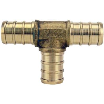 Image for Apollo 1/2 Ft. Brass PEX-B Barb Tee from HD Supply