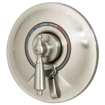 Image for Symmons Allura 1-Handle Valve Trim Kit In Satin Nickel from HD Supply
