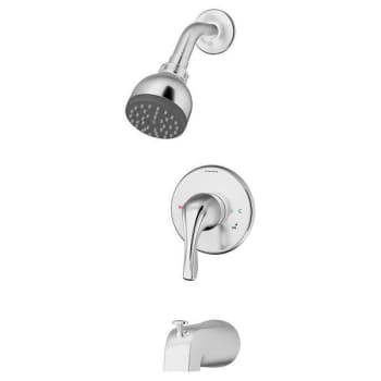 Symmons Origins Temptrol Wall-Mount Tub and Shower Faucet Trim Kit in Chrome