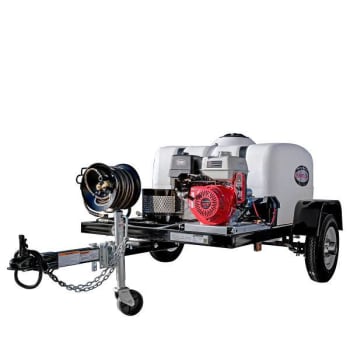 Image for Simpson 4200 Psi Cold Water Gas Pressure Washer Trailer W/ Honda Gx390 Engine from HD Supply