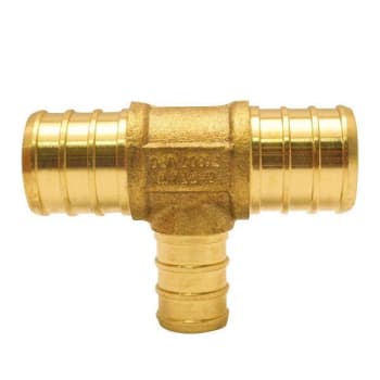 Image for Apollo 3/4 In. X 3/4 In. X 1/2 In. Brass PEX-B Barb Reducing Tee (5-Pack) from HD Supply