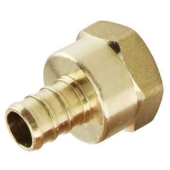 Image for Apollo 1/2 In. Brass PEX-B Barb X 1/2 In. Female Pipe Thread Adapter (Package Of 40) from HD Supply