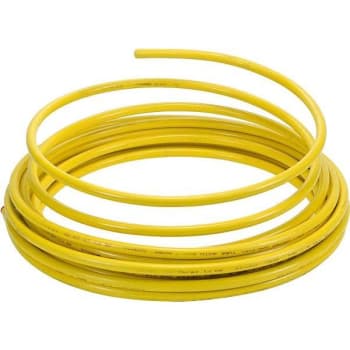 Mueller Streamline 1/2 In. O.d. X 100 Ft. Dehydrated Yellow-Coated Copper Tubing