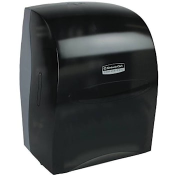 Kimberly-Clark Sanitouch Hard Roll Paper Towel Dispenser (Black) (1-Case)