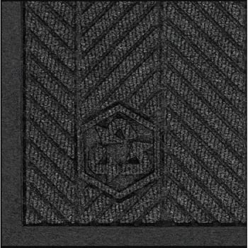 Image for M+a Matting Waterhog Eco Elite Fashion 118 In. X 71 In. Commercial Floor Mat (Black Smoke) from HD Supply