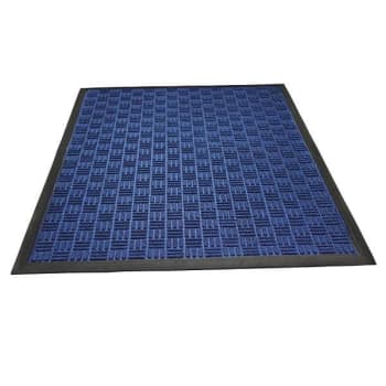 Floortex Doortex®  Ribmat Blue Heavy Duty Door Mat - 32" X 48"