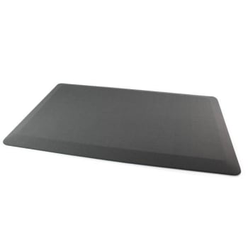 Floortex® Gray Standing Comfort Mat - 16" X 24"