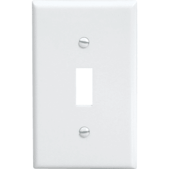 Image for Maintenance Warehouse® 1-Gang Wall Plate (White) from HD Supply