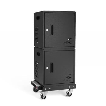 2 Modular Charging Cabinets With Single Platform