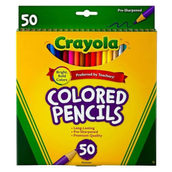 Image for Crayola® Colored Pencils (50-Box) from HD Supply