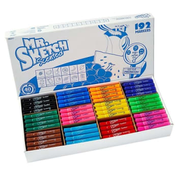 Image for Mr. Sketch® 12-Color Scented Markers (192-Pack) from HD Supply