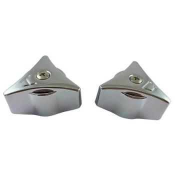 Image for Replacement For Union Brass Faucet Handles Chrome 1-1/16" Height Package Of 2 from HD Supply