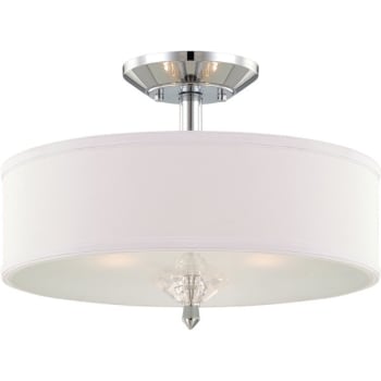 Image for Cordelia Lighting® Palatial™ Incandescent Semi-Flush Mount Light from HD Supply