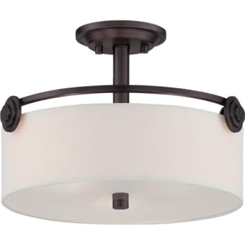 Image for Cordelia Lighting® 87111-Oeb Gramercy Park™ 16 In. Incandescent Semi-Flush Mount Light from HD Supply