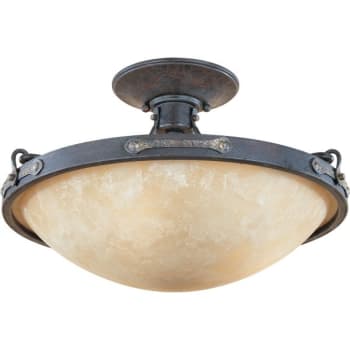 Image for Cordelia Lighting® Austin™ Incandescent Semi-Flush Mount Light from HD Supply