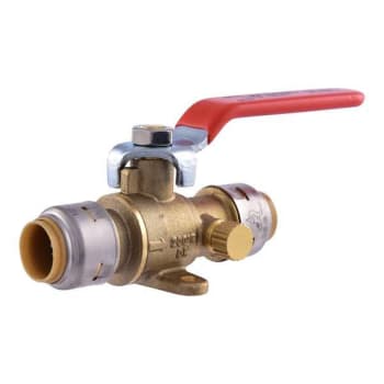 Image for Sharkbite Max Ball Valve 1/2" With Drop Ear Model Ur24615 from HD Supply