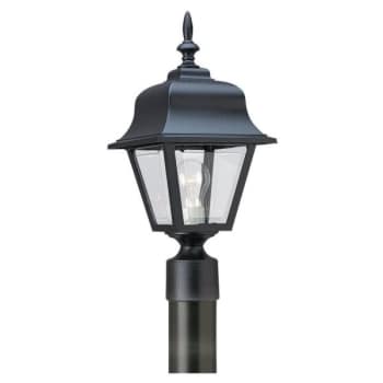 Image for Sea Gull Lighting® 100w Lighting Post Cap (Black) from HD Supply