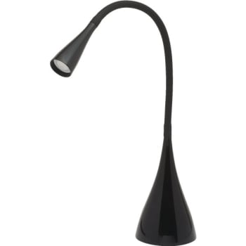 Image for Newhouse Lighting Gooseneck LED Desk Lamp, 3 Watt, Black Finish from HD Supply