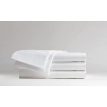 Image for Cotton Bay® Select™ Flat Sheet Queen 90x115 White, Case Of 24 from HD Supply