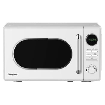 Image for Magic Chef 0.7 Cu. Ft. Retro Countertop Microwave 700-Watt, White from HD Supply