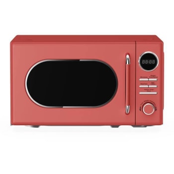Image for Magic Chef 0.7 Cu. Ft. Retro Countertop Microwave 700-Watt, Red from HD Supply