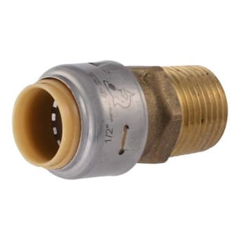 Image for Sharkbite Max Connector 1/2" X 1/2" Mnpt from HD Supply