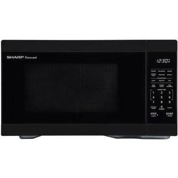 Image for Sharp 1.1-Cu. Ft. Countertop Microwave Oven In Black from HD Supply