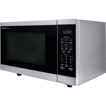 Sharp 1.4-Cu. Ft. Countertop Microwave Oven In Stainless Steel
