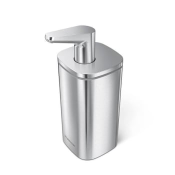 Image for Simplehuman 10oz Liquid Soap Pulse Pump Dispenser Brushed Stainless Steel from HD Supply