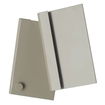 Image for Quantum Storage Systems Louvered Panel Bracket For Qtb Tip Out Bins Beige from HD Supply