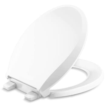 Image for Kohler Cachet Ready Latch Quiet-Close Round Toilet Seat from HD Supply