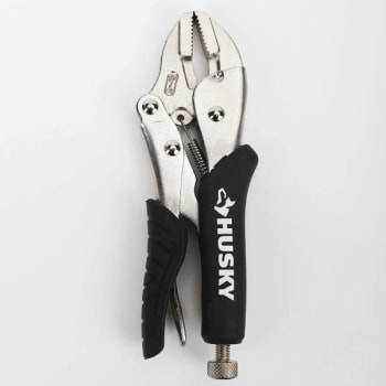 Image for Husky 7 in. Straight Jaw Locking Pliers w/ Rubber Grip from HD Supply