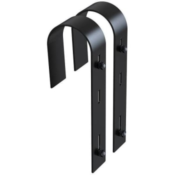 Image for Mayne Handrail Bracket - Black Package Of 2 from HD Supply