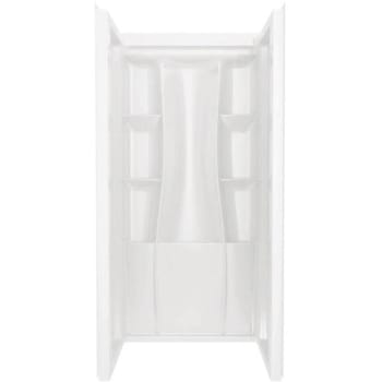 Image for Delta Classic 500 36 In. X 73.25 In. X 36 In. Shower Surrounds (High Gloss White) from HD Supply